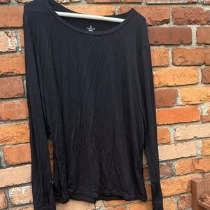 Black Long Sleeve Top